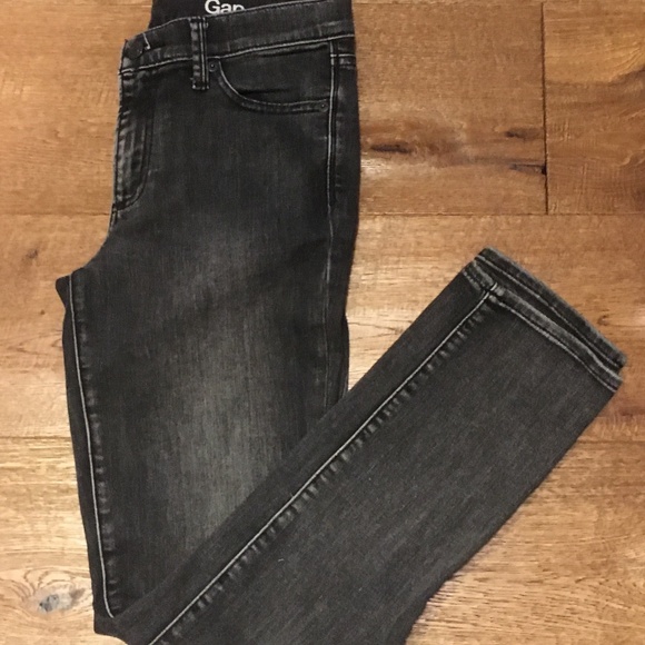 Faded black Gap jeans, size 27 - Picture 1 of 4